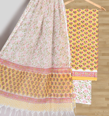 RIGDOM Pure Cotton Printed Salwar Suit Material