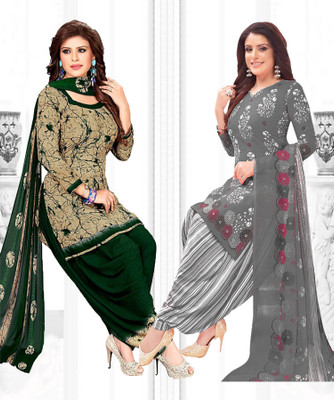 Caoimhe Crepe Printed Salwar Suit Material