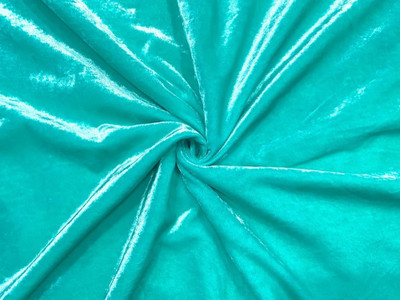 Hometail Velvet Solid Multi-purpose Fabric