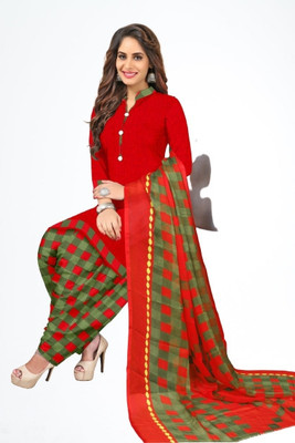 RIGDOM Crepe Printed Salwar Suit Material