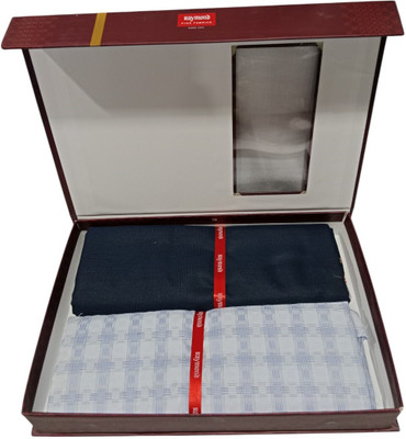 Raymond Cotton Blend Checkered Shirt & Trouser Fabric