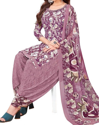 Hidhasha Crepe Self Design Salwar Suit Material