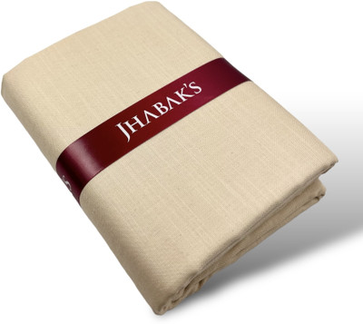 JHABAK'S Pure Cotton Solid Shirt Fabric