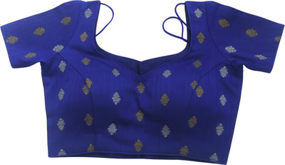 NB Cotton World Jute Self Design Blouse Material