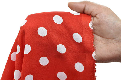 Hunny - Bunch Polyester Polka Print Multi-purpose Fabric
