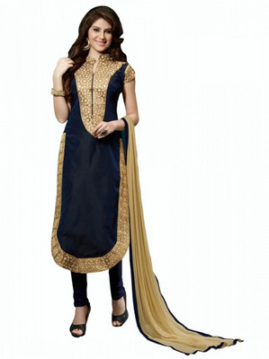 ABSECOM Cotton Silk Printed Salwar Suit Material