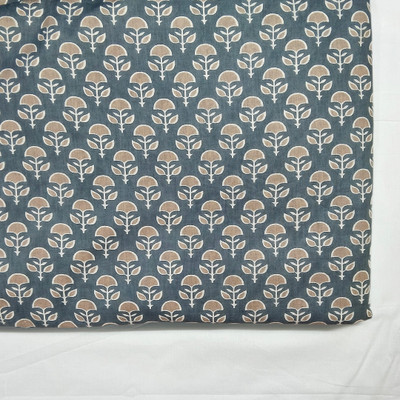 LCX Cotton Blend Floral Print Kurta Fabric