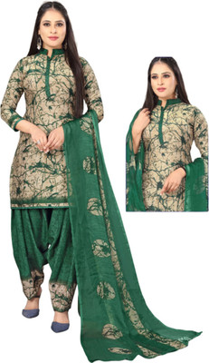Bhavya Fashion Crepe Printed Salwar Suit Material