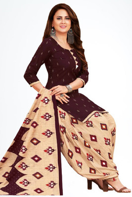 THIRA Crepe Printed Salwar Suit Material