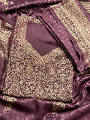 LOVE LONDON Cotton Blend Printed Salwar Suit Material