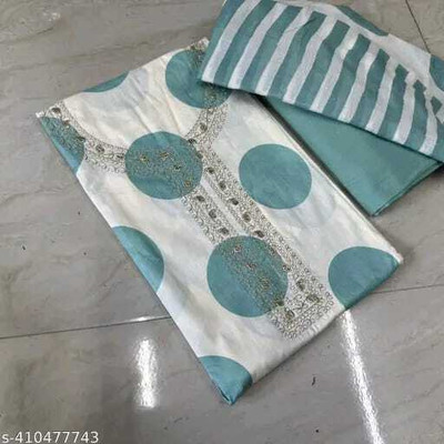 Shree paras creation Pure Cotton Printed Salwar Suit Material