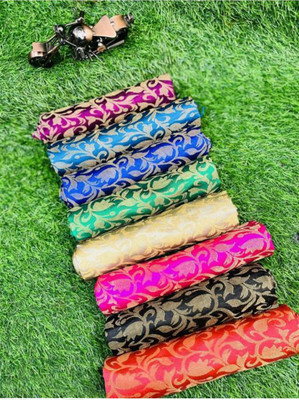 Vragi Jacquard Embellished Blouse Material