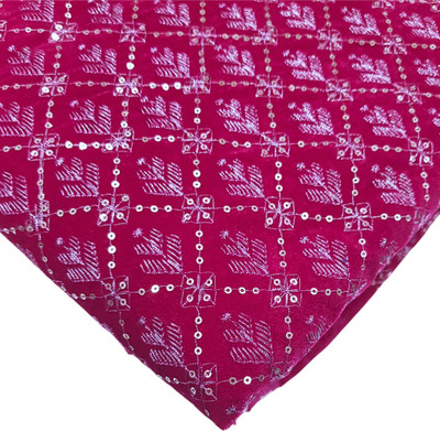 Seg Velvet Embellished Multi-purpose Fabric
