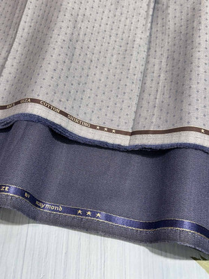 Raymond Pure Cotton Checkered Shirt & Trouser Fabric