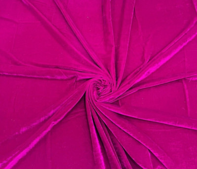 REVELATIONCART Velvet Solid Multi-purpose Fabric