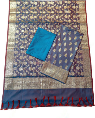 The SDF India Art Silk Printed Salwar Suit Material