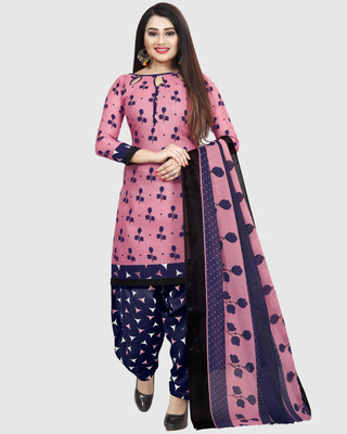 Rajnandini Cotton Blend Printed Salwar Suit Material