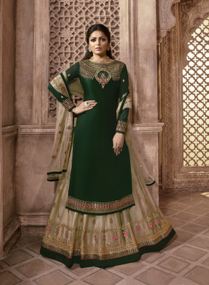 Amit Georgette Embroidered Salwar Suit Material