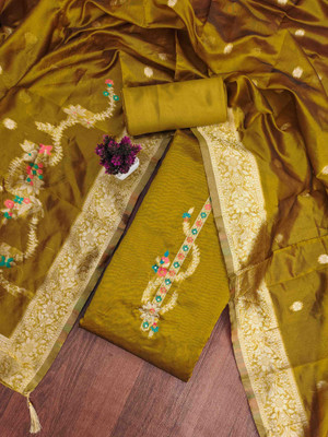 Divastri Jacquard Embroidered Salwar Suit Material