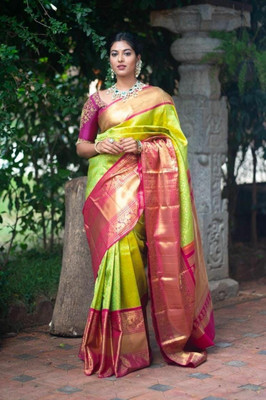 Kanjivaram Jacquard Printed Blouse Material