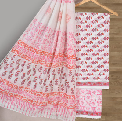 RIGDOM Pure Cotton Printed Salwar Suit Material