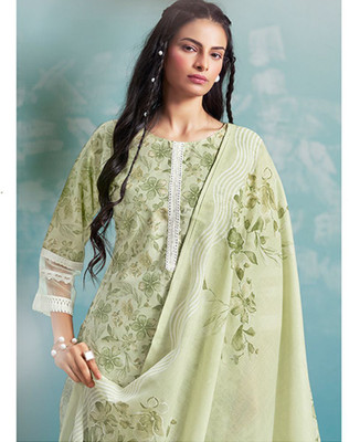 MYRAADESIGNER Pure Cotton Solid Salwar Suit Material