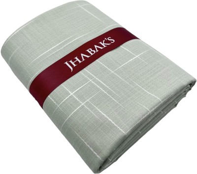 JHABAK'S Cotton Linen Self Design Shirt Fabric