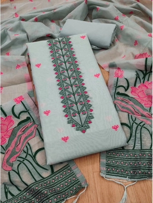 ABSECOM Cotton Silk Printed Salwar Suit Material