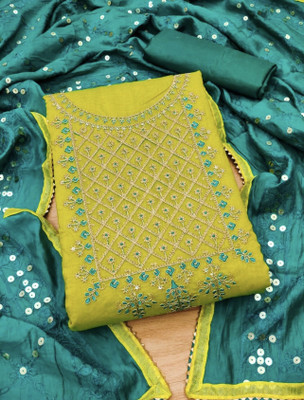 Aatri Collection Cotton Blend Printed Kurta Fabric