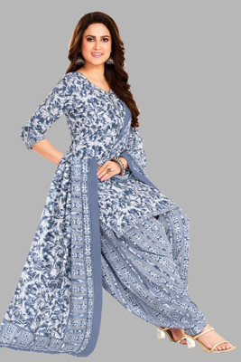SHREE JEENMATA COLLECTION Printed Kurta, Patiala & Dupatta Set
