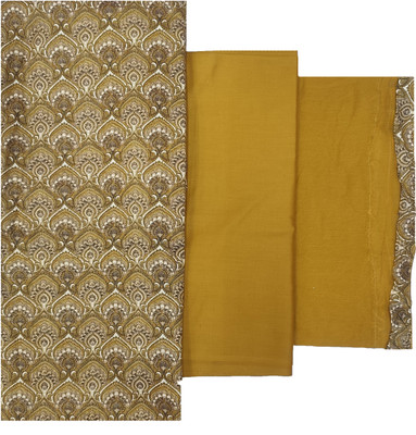 Soul Essence Cotton Blend Printed Salwar Suit Material