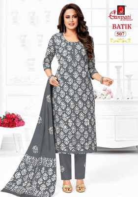 VC Fashion Pure Cotton Printed Kurta & Churidar Material