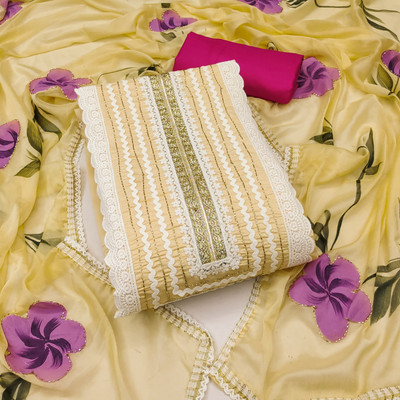 NEGRONI Cotton Silk Printed Salwar Suit Material