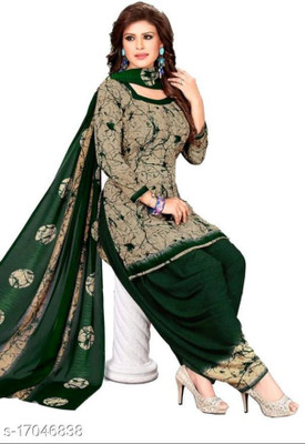 Vijay Deep Silk Mill Crepe Printed Salwar Suit Material