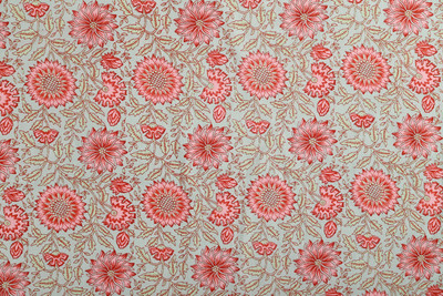 Ravaiyaa - Attitude Is Everything Pure Cotton Floral Print Multipurpose Running Fabric