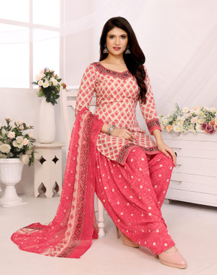 Payal Creation Crepe Printed Salwar Suit Material
