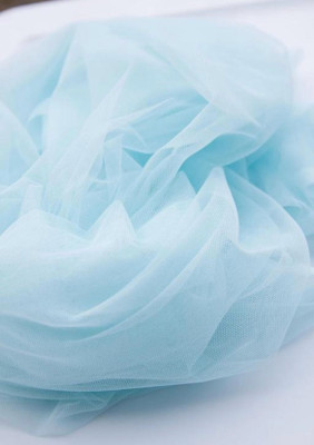 Orientxone Net/Lace Solid Multipurpose Running Fabric