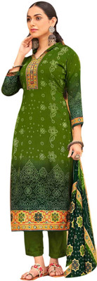 Rosaniya Wool Printed Salwar Suit Material