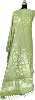 Naveera Pure Silk Self Design Salwar Suit Material