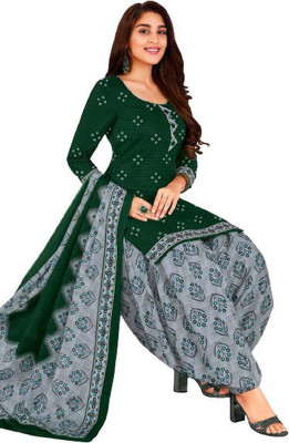 the kaan Crepe Printed Salwar Suit Material