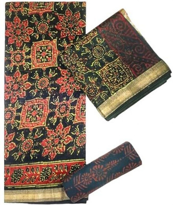 Eddika Cotton Silk Colorblock Salwar Suit Material