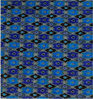 Sri Karpaga Silk Pure Cotton Floral Print Blouse Material