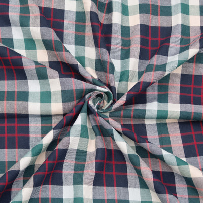 HouseOfCommon Pure Cotton Checkered Shirt Fabric