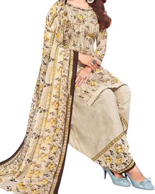 Bhavya Fashion Crepe Printed Salwar Suit Material
