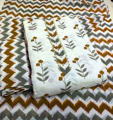 VC Fashion Pure Cotton Printed Kurta & Churidar Material