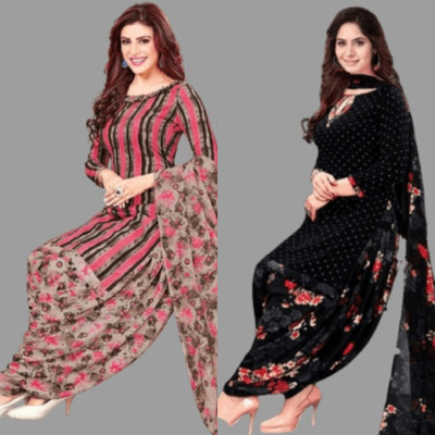 Ananya Fab Crepe Printed Salwar Suit Material