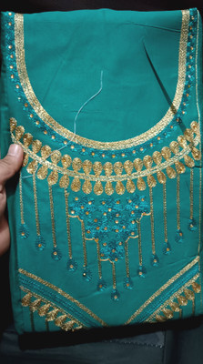 Sample Cotton Silk Solid Kurta & Sharara Fabric