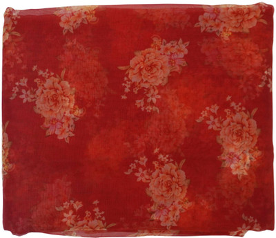 SAP STYLE Organza Printed Multi-purpose Fabric