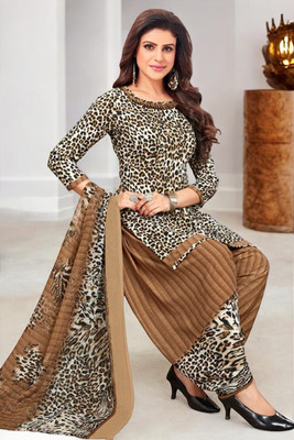 Sisa Enterprise Crepe Solid Salwar Suit Material