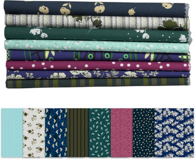 Soimoi Cotton Blend Floral Print Multi-purpose Fabric